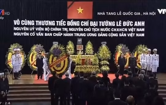 Cử hành trọng thể Lễ Quốc tang nguyên Chủ tịch nước, Đại tướng Lê Đức Anh