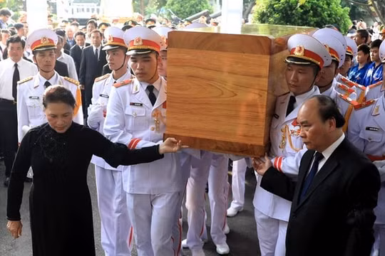 Lễ an táng nguyên Chủ tịch nước, Đại tướng Lê Đức Anh