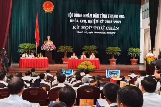 Thanh Hóa: Khai mạc kỳ họp thứ 9, HĐND tỉnh Thanh Hóa khóa XVII