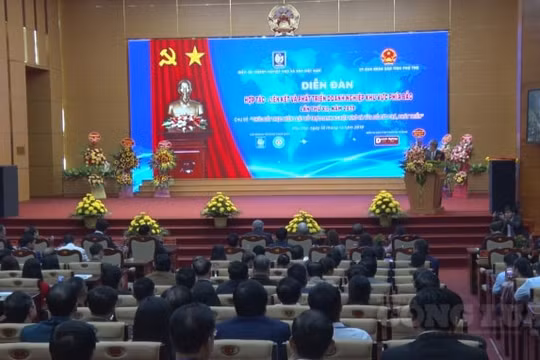 Phú Thọ: Diễn đàn Hợp tác, liên kết và phát triển doanh nghiệp khu vực phía Bắc lần thứ XII