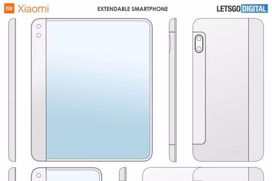 Lộ bằng sáng chế cho thấy Xiaomi đang nghiên cứu smartphone màn cuộn