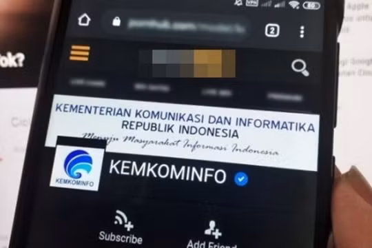 Bộ Thông tin Indonesia bị mạo danh trên web khiêu dâm lớn nhất thế giới