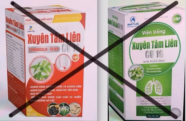 Rà soát toàn bộ việc tự công bố sản phẩm có thành phần xuyên tâm liên và các sản phẩm ghi công dụng, đối tượng sử dụng liên quan đến phòng, điều trị hoặc chữa được bệnh COVID-19.