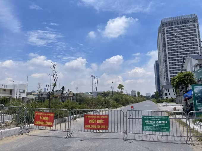 Các khu vực vùng xanh luôn có chốt cứng. Ảnh: Dương Lâm