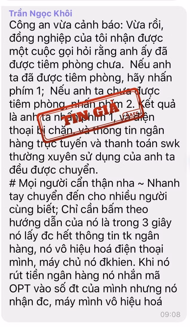 tin gia ve lua dao chiem doat thong tin ca nhan tren mang hinh 1