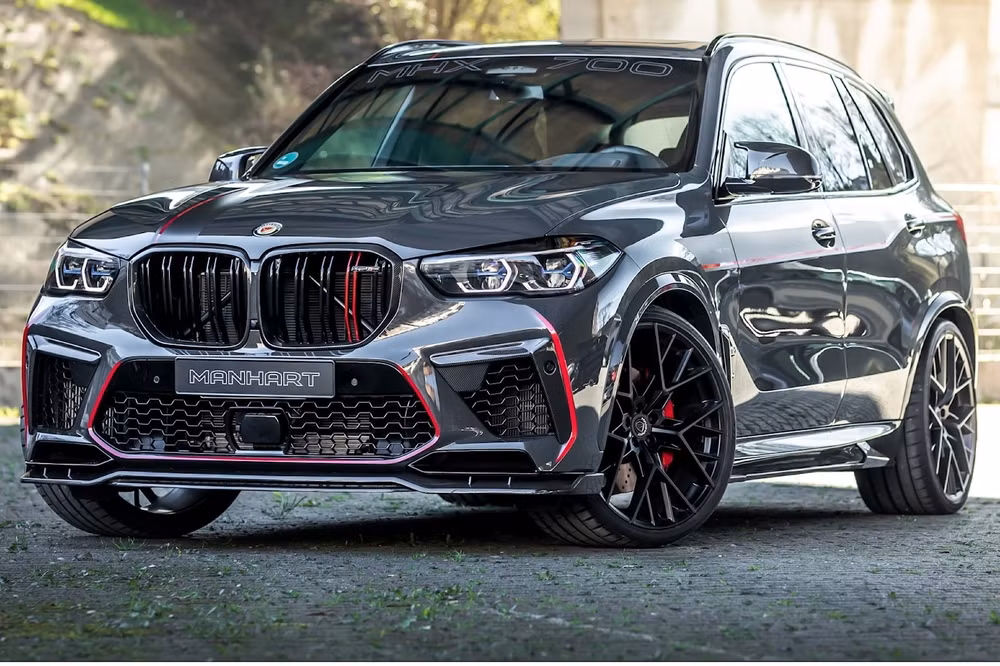 bmw x5 m so huu suc manh nhu sieu xe voi goi do manhart hinh 1