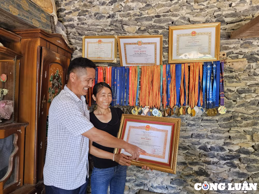 trao tang gia dinh vdv cao thi duyen co gai vang mon lan tai sea games 32 so tien 100 trieu dong hinh 2