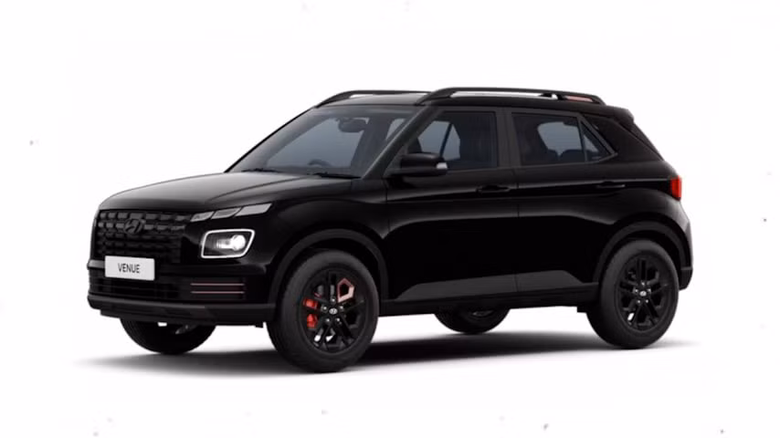 hyundai venue knight edition xuat hien tai an do hinh 1