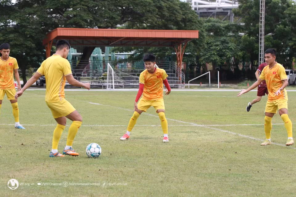 u23 viet nam tap sut penalty truoc tran ban ket giai u23 dong nam a hinh 5