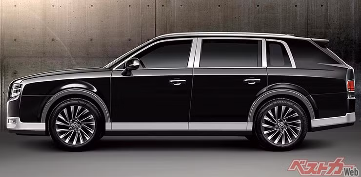 toyota se trinh lang mau xe century cao hon land cruiser trong nam nay hinh 4
