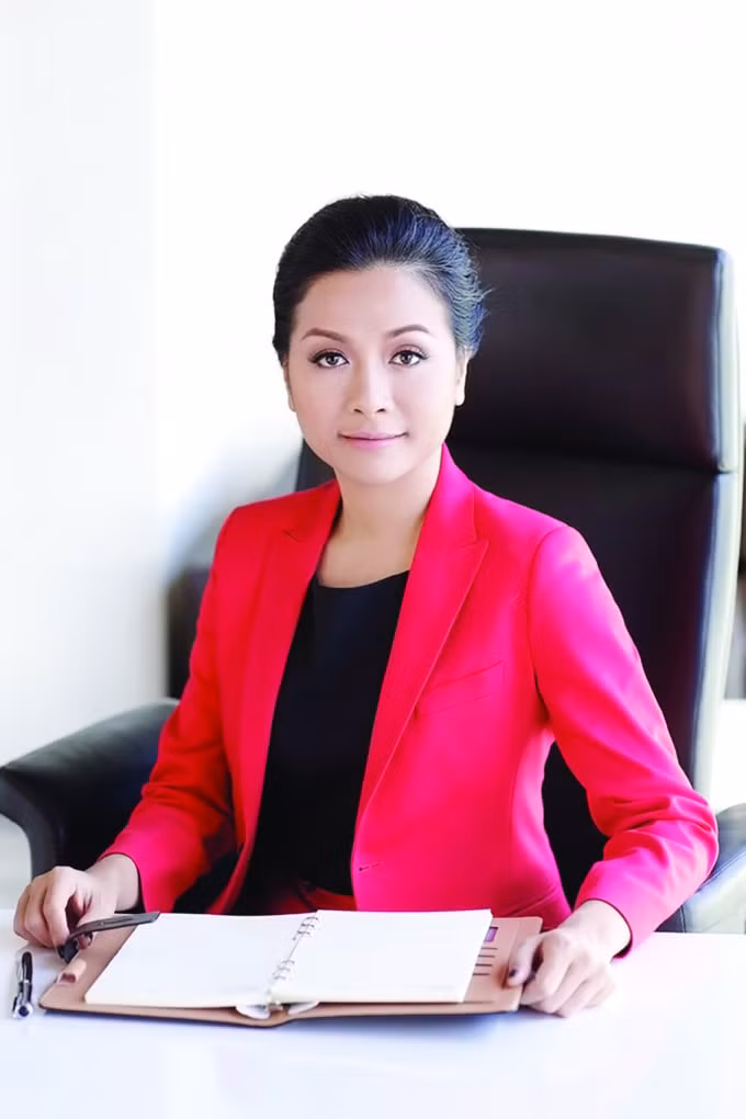 Bà Trần Uyên Phương - Phó Tổng Giám đốc Tập đoàn Tân Hiệp Phát.