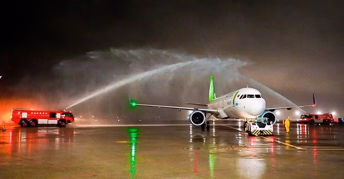 Hãng hàng không Bamboo Airways chính thức khai trương đường bay thường lệ kết nối Hà Nội – Đài Bắc.