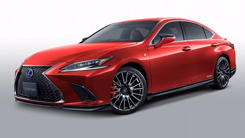 lexus es 2022 so huu ngoai that the thao cua hang trd hinh 1