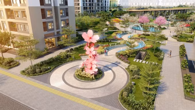 vinhomes smart city mo ban toa sa2 toa thap can ho dau tien cua phan khu the sakura hinh 2
