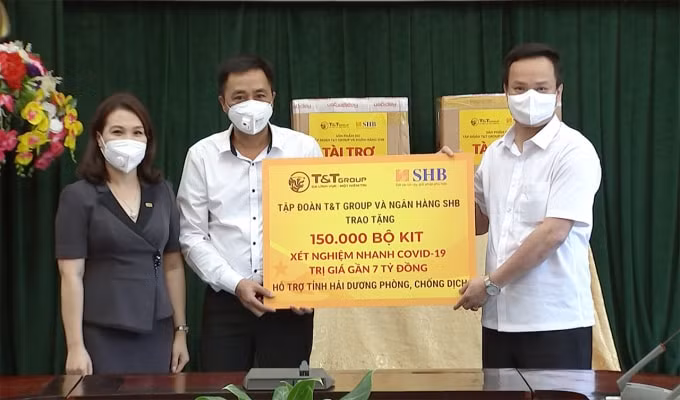 trao tang tinh hai duong 150000 bo kit xet nghiem nhanh covid 19 hinh 2