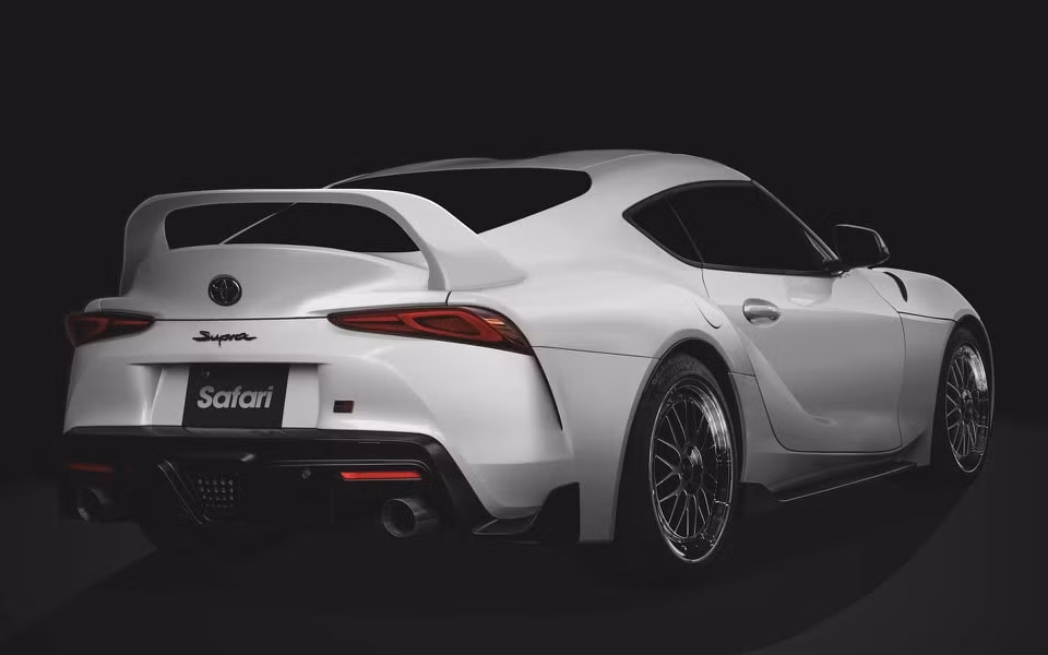 toms racing ra mat mau xe toyota gr supra ban dac biet nham tri an dien vien paul walker hinh 2