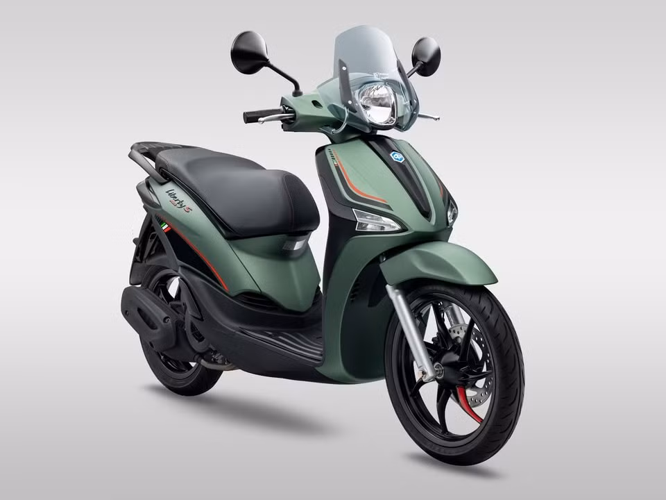 piaggio viet nam ra mat liberty s 2021 ban dac biet mau green matte gia 619 trieu dong hinh 2