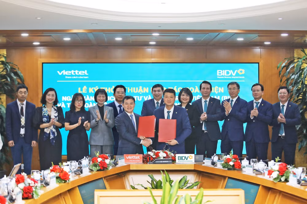 bidv va viettel ky ket thoa thuan hop tac toan dien giai doan 2024 2028 hinh 1
