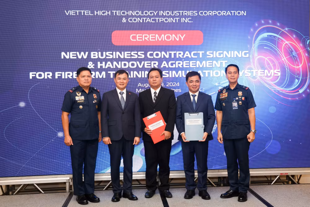 Viettel High Tech cung cấp ba hệ thống mô phỏng bắn súng cho lực lượng Cảnh sát Quốc gia Philippines thông qua đối tác ContactPoint