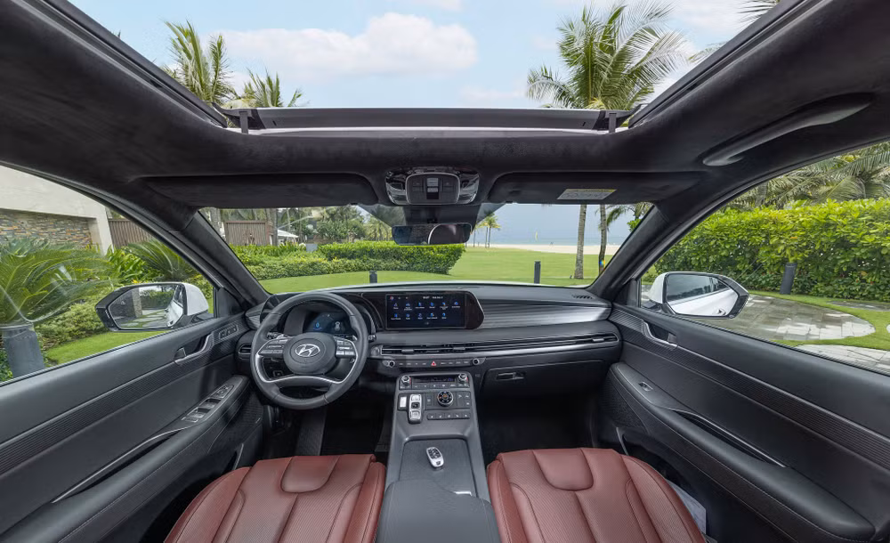 Thiết kế khoang nội thất Hyundai Palisade - Ảnh: HTV
