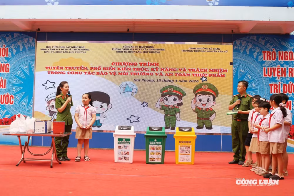 Các phường tại Hải Phòng tổ chức tuyên truyền an toàn vệ sinh thực phẩm. 