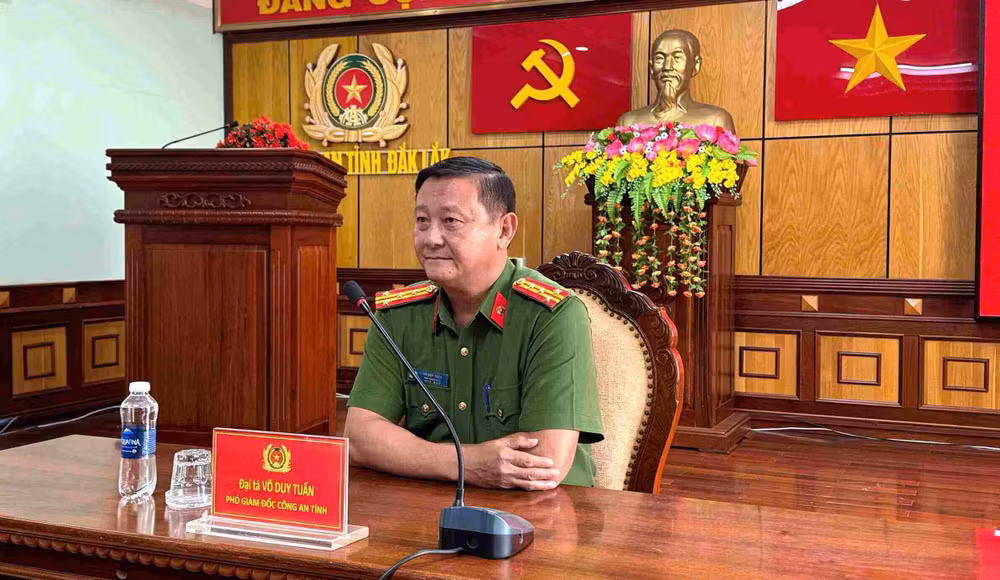 Lãnh đạo Công an tỉnh Đắk Lắk khẳng định vụ việc được xử lý nghiêm minh, theo đúng quy định và không có vùng cấm. Ảnh: Bảo Trung