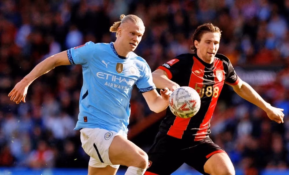 nguoc dong thang bournemouth man city gianh ve vao ban ket fa cup hinh 1