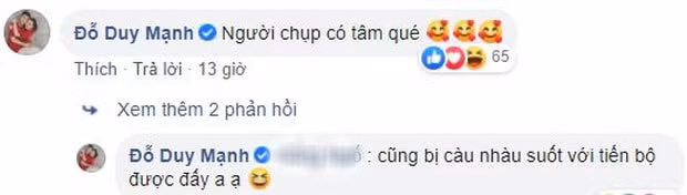 Bị cô vợ Quỳnh Anh càu nhàu suốt nên cũng tiến bộ hơn nhiều. Ảnh: internet.