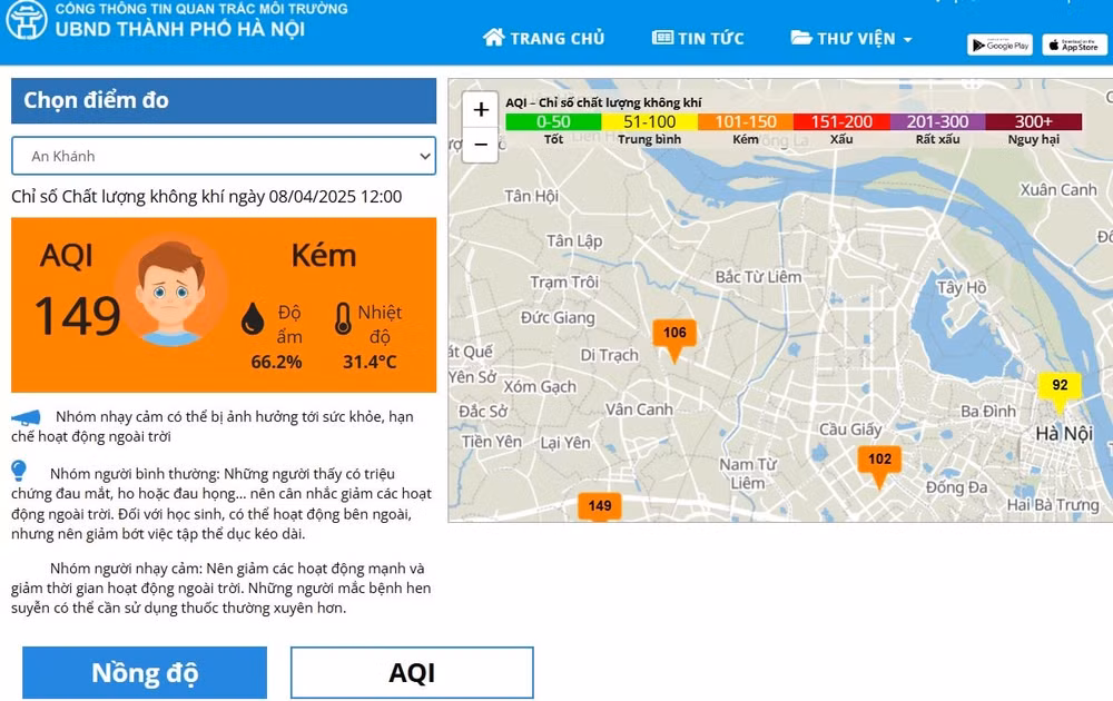 ha noi van nam trong top nhung thanh pho o nhiem khong khi nhat the gioi hinh 1