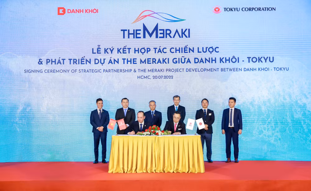 tap doan danh khoi ky ket hop tac chien luoc voi tokyu corporation nha phat trien do thi hang dau nhat ban hinh 1