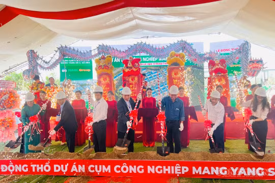 Gia Lai khởi công cụm công nghiệp 400 tỷ đồng, tạo việc làm cho hơn 4.500 lao động