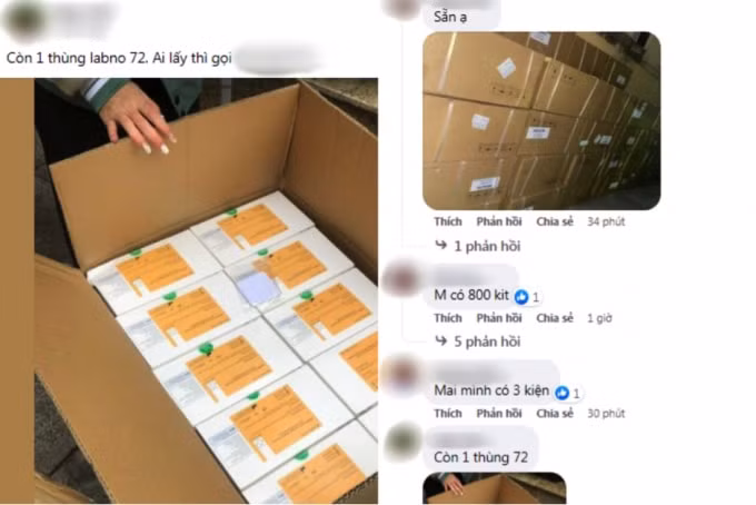 kit test nhanh thuoc dieu tri covid 19 duoc ban tran lan boi duoc si mang hinh 2