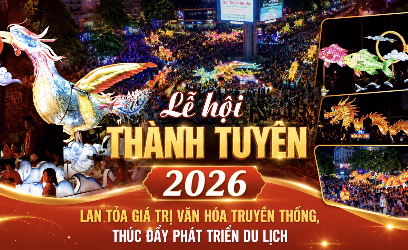 Nhiều hoạt động văn hóa hấp dẫn tại Lễ hội Thành Tuyên năm 2026 