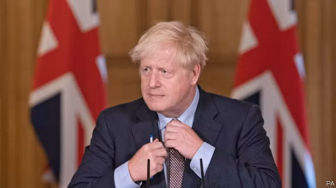 Thủ tướng Anh Boris Johnson sẵn sàng cho việc phá vỡ hiệp ước như một chiến thuật đàm phán. Ảnh: PA