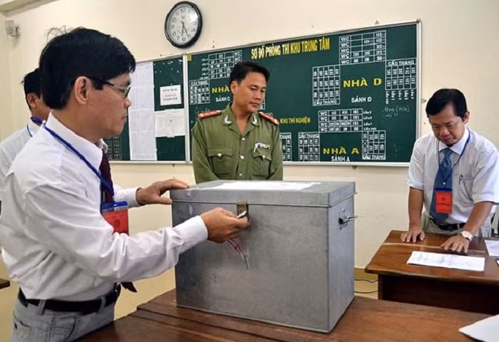 Bộ GDĐT đề nghị Bộ Công an tham gia ngăn chặn tiêu cực trong kỳ thi THPT Quốc gia 2019. (Ảnh minh họa)