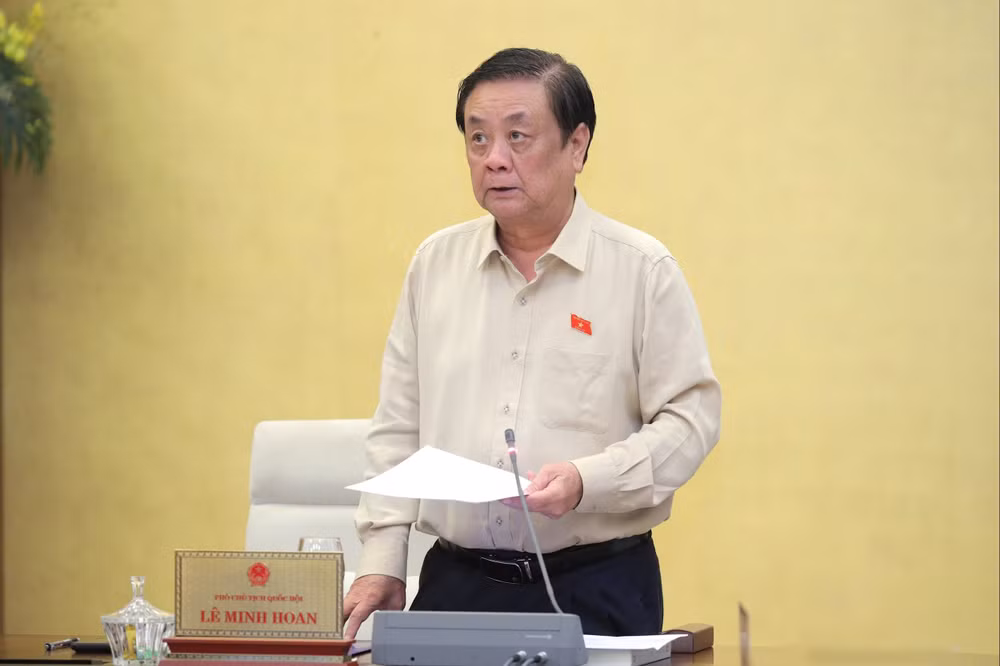 Phó Chủ tịch Quốc hội Lê Minh Hoan.