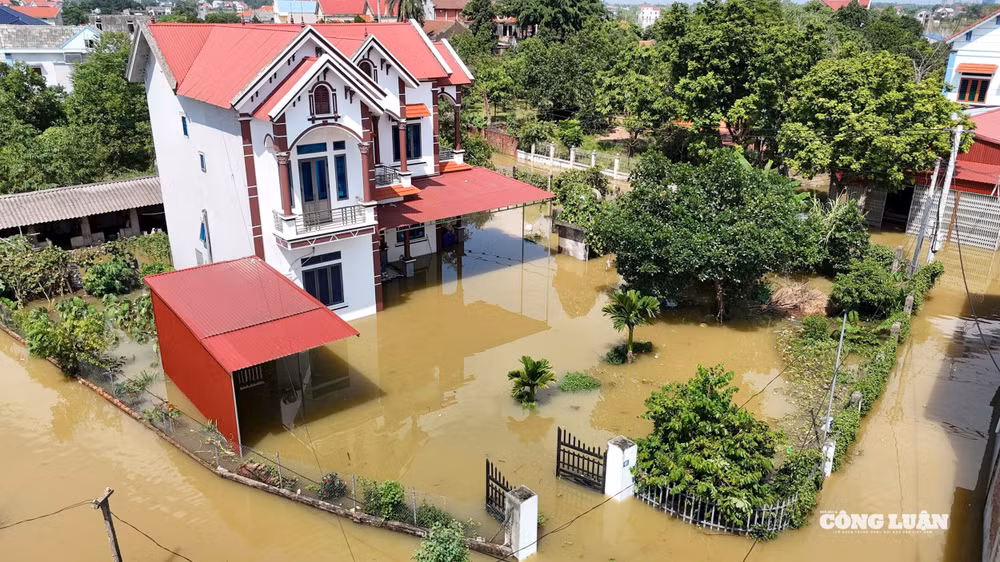 Nước lũ rút chậm, ngập lụt vẫn còn kéo dài ở miền Bắc (ảnh minh hoạ).