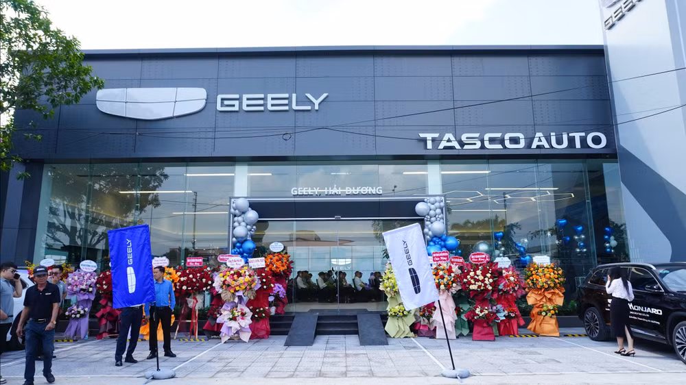 Đại lý Geely Hải Dương đi vào hoạt động tháng 10/2025 - Ảnh: Tasco