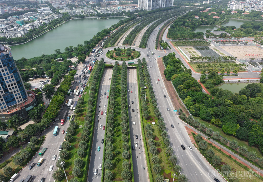Đại lộ Thăng Long là tuyến giao thông trọng điểm phía Tây Thủ đô. clo_br_dai-lo-thang-long-1.jpg