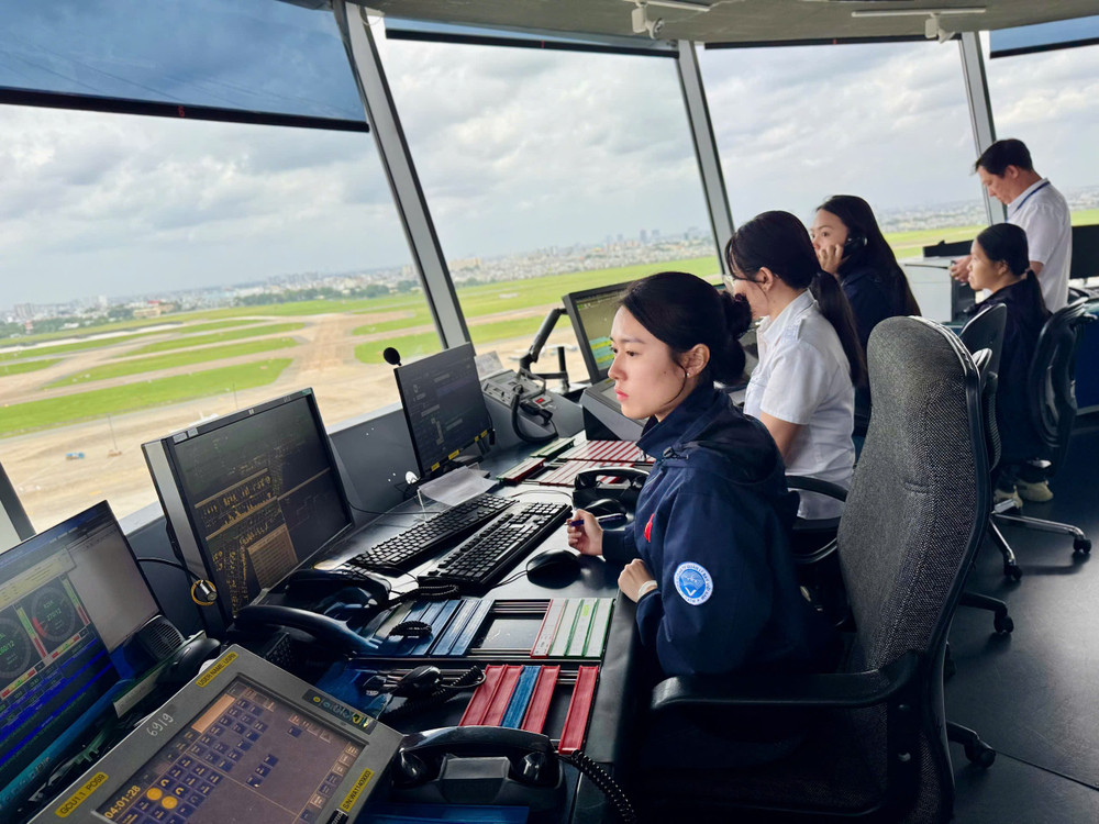 Bảo đảm điều hành bay an toàn dịp cao điểm nghỉ lễ Quốc khánh 2/9. Ảnh: VATM. dieu-hanh-bay.jpg