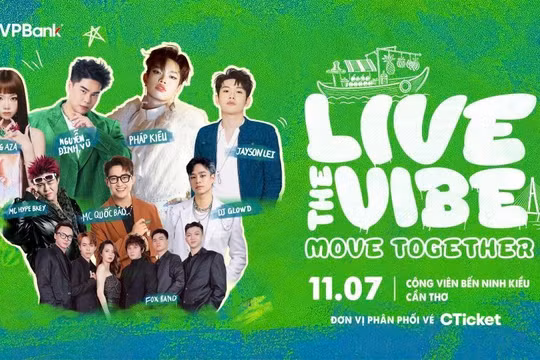 VPBank khởi động chuỗi đêm nhạc cộng đồng “Live the Vibe - Move Together”