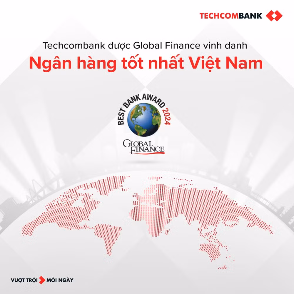 techcombank duoc global finance vinh danh la ngan hang tot nhat viet nam hinh 2