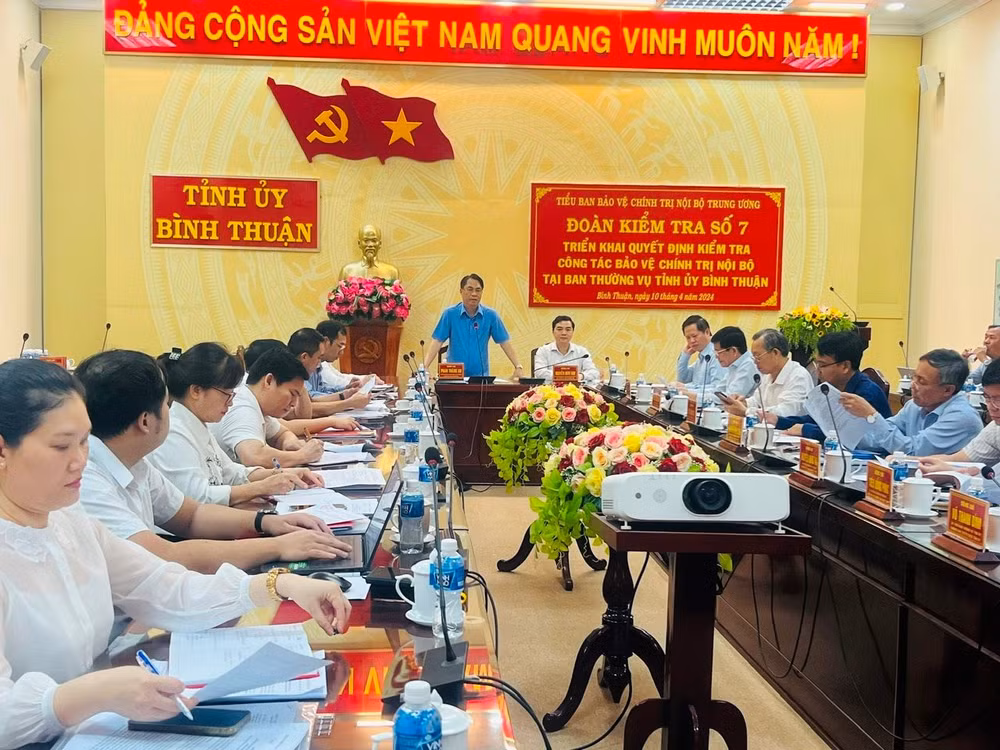 kiem tra cong tac bao ve chinh tri noi bo tai ban thuong vu tinh uy binh thuan hinh 1