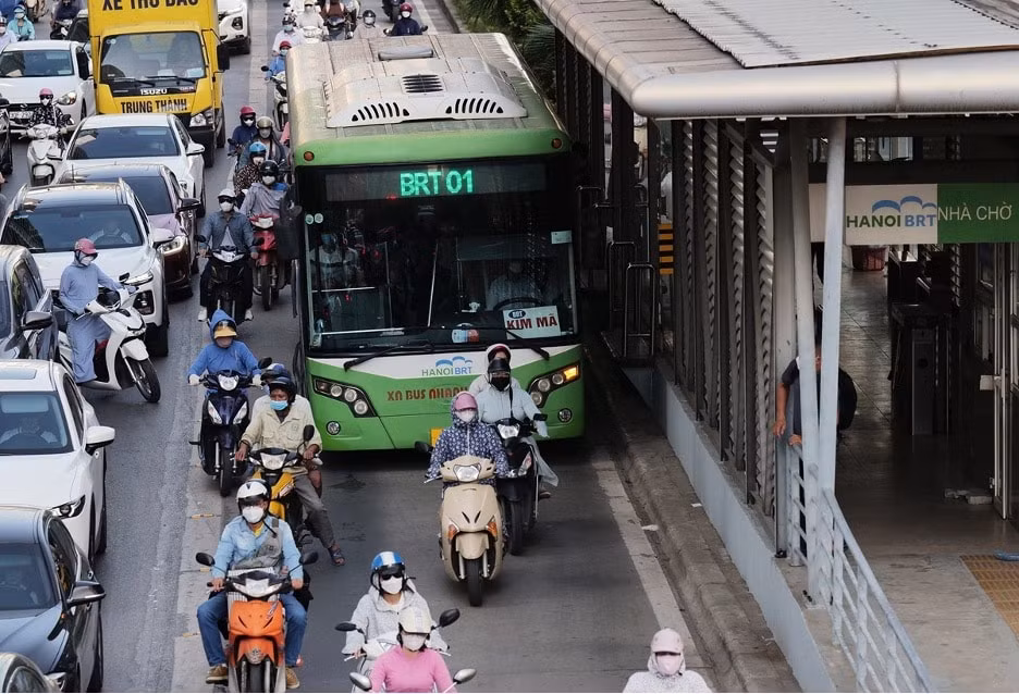 ha noi co ke hoach xay dung duong sat do thi thay the cho he thong buyt nhanh brt hinh 1
