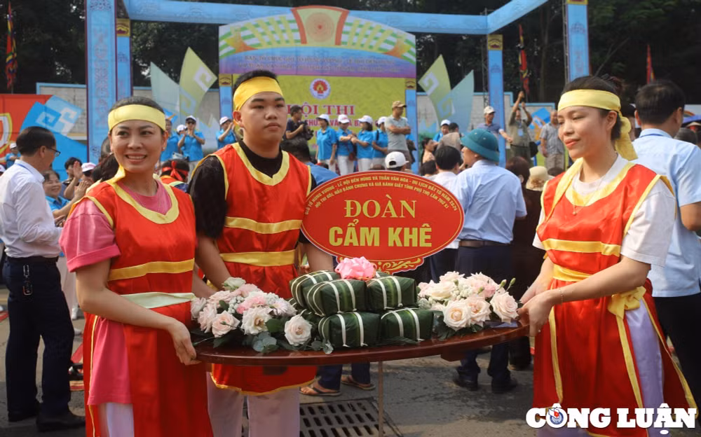 hoi thi goi banh chung gia banh giay bieu tuong cua long hieu nghia tai gio to hung vuong 2024 hinh 2