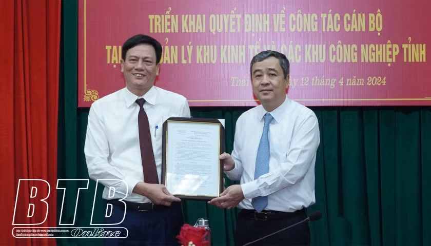 bo nhiem truong ban quan ly khu kinh te va cac khu cong nghiep tinh thai binh hinh 1