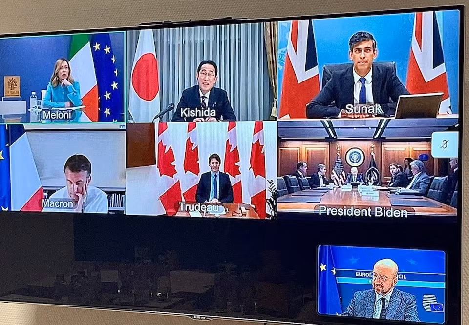 cac lanh dao g7 len an iran my tuyen bo khong giup israel tra dua hinh 1