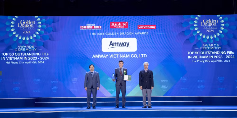 amway viet nam vinh du la doanh nghiep fdi phat trien nen kinh te xanh ben vung hinh 1