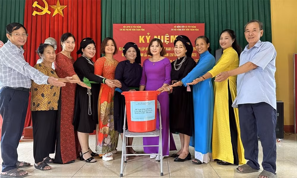 yen bai trien khai mo hinh hu gao tinh thuong tang the bhyt trao yeu thuong hinh 1