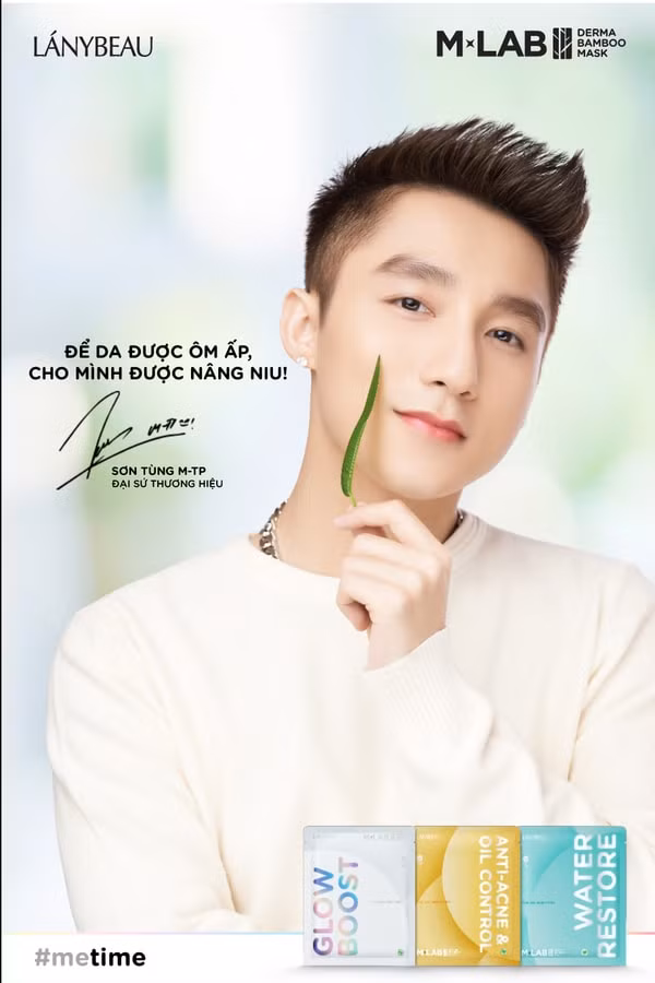 Nghệ sĩ Sơn Tùng M-TP trở thành đại sứ thương hiệu LÁNYBEAU